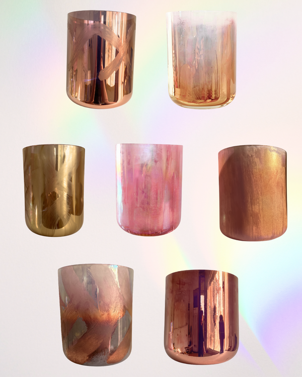 7 Bowl Sacred Gold Chakra Set