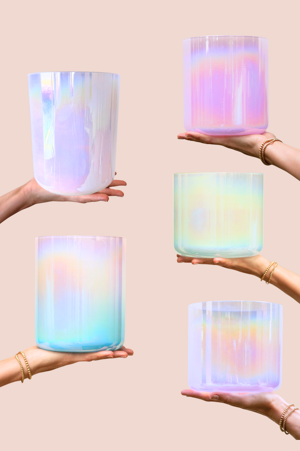 Ethereal Harmony 5 Bowl Endocrine Set (# Notes)
