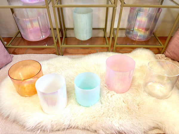 Angel Harmony 528hz 5 Bowl Endocrine Set (# Notes)