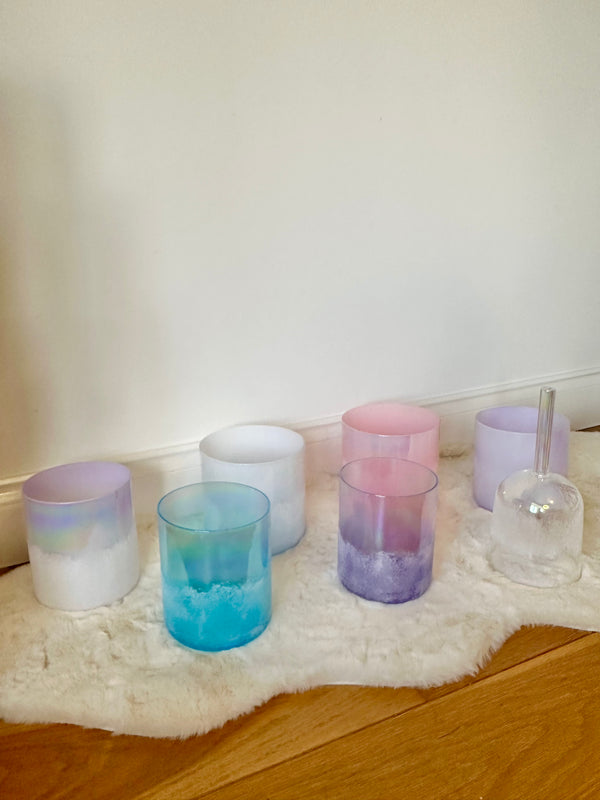 Crystal Magic 7 Bowl Chakra Set - 432hz (Frequency of Nature)