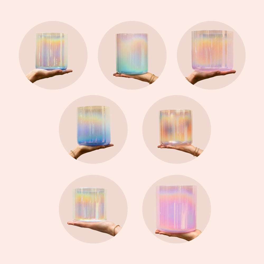 Indigo Dream 7 Bowl Chakra Set