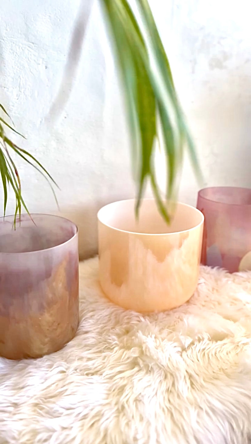 5 Bowl Sacred Crystals Endocrine Set - Design Your Own