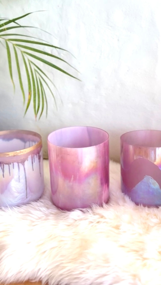 3 Bowl Sacred Crystals Set - Design Your Own