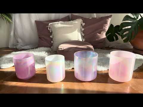 Peaceful Rose - 4 Bowl Harmonized Set